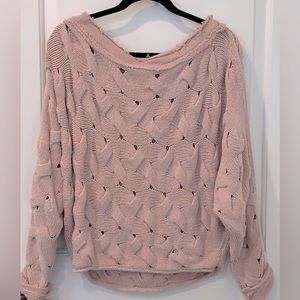 Free People Crochet Sweater - XS